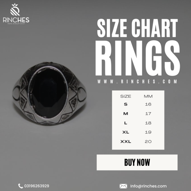 Obsidian Elegance Ring