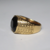 Midnight Gold Ring
