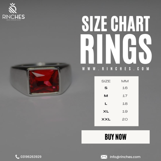 Red Ruby Ring