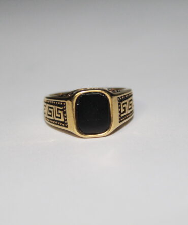 Black Shadow Gem Ring