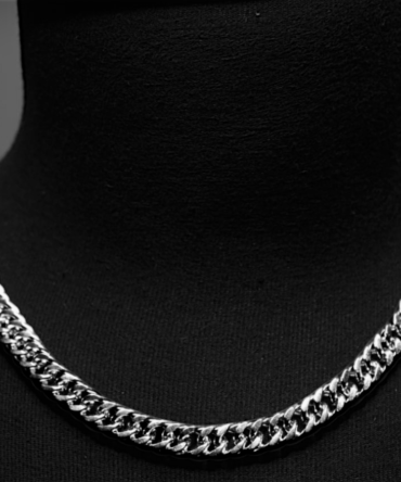 Silver Cuban Neck Chain