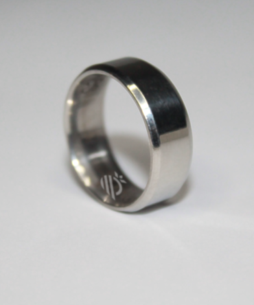 Silver Stainless steel Ring