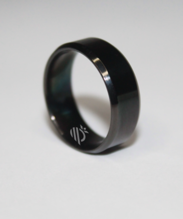 Black Stainless steel Ring