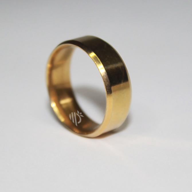 Gold Stainless steel Ring